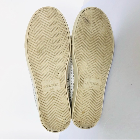 Diesel leather high top sneakers. - Picture 8 of 8